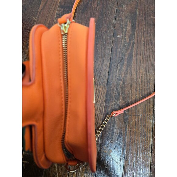 Betsey Johnson Halloween Kitsch Pumpkin Crossbody Purse - Picture 11 of 13